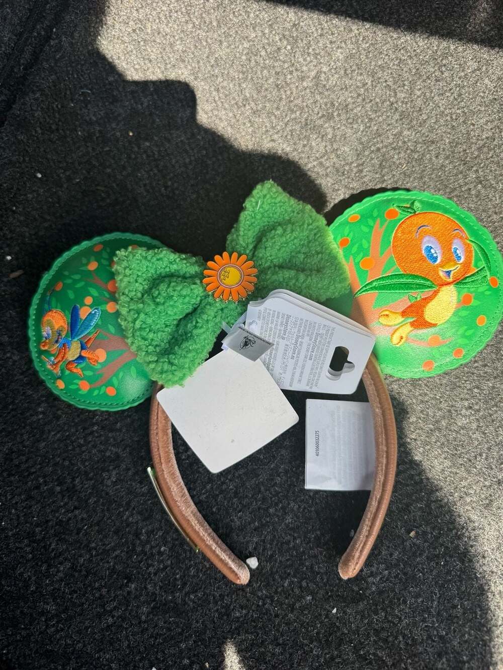 Loungefly Orange Bird and Spike Ear Headband –Flower & Garden Festival 2026